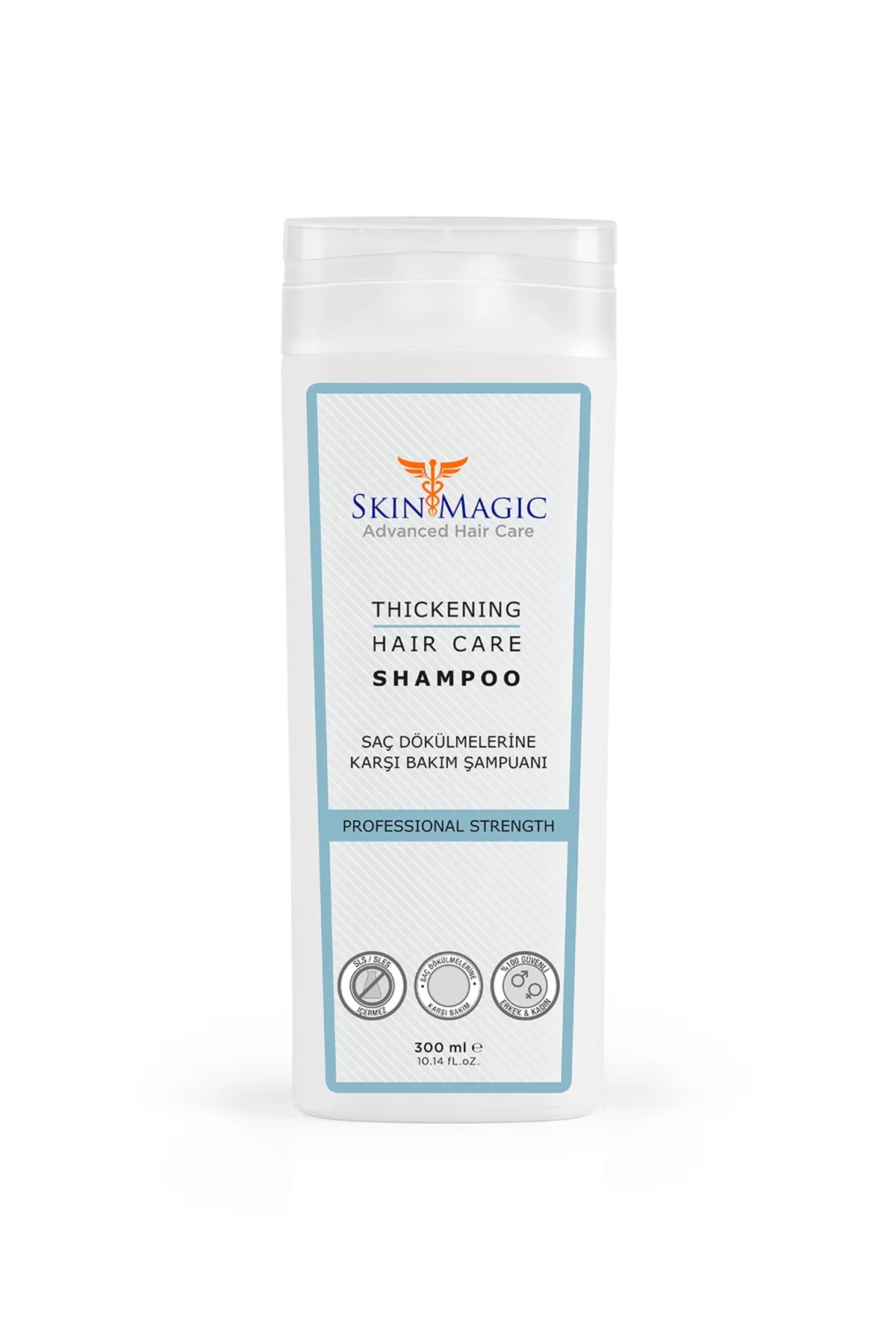 Skin Magic Thickening Hair Care Shampoo Saç Dökülmelerine Karşı Kalınlaştırıcı Şampuan 300ml
