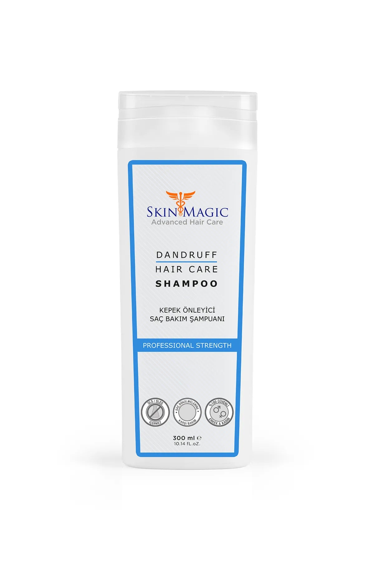 Skin Magic Anti-Dandruff Hair Care Shampoo Kepek Önleyici Saç Bakım Şampuanı 300 ML
