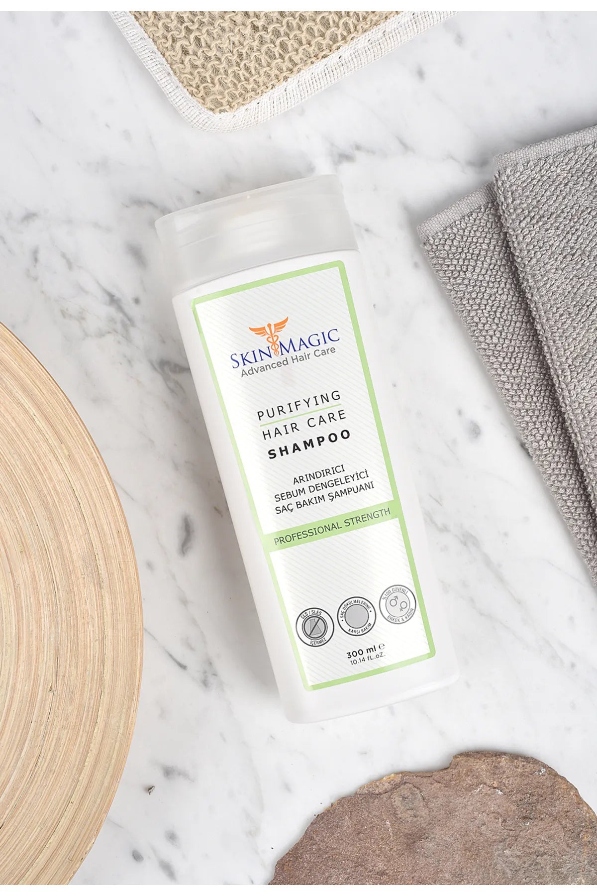 Skin Magic Purifying Hair Care Shampoo Arındırıcı Saç Bakım Şampuanı 300ML