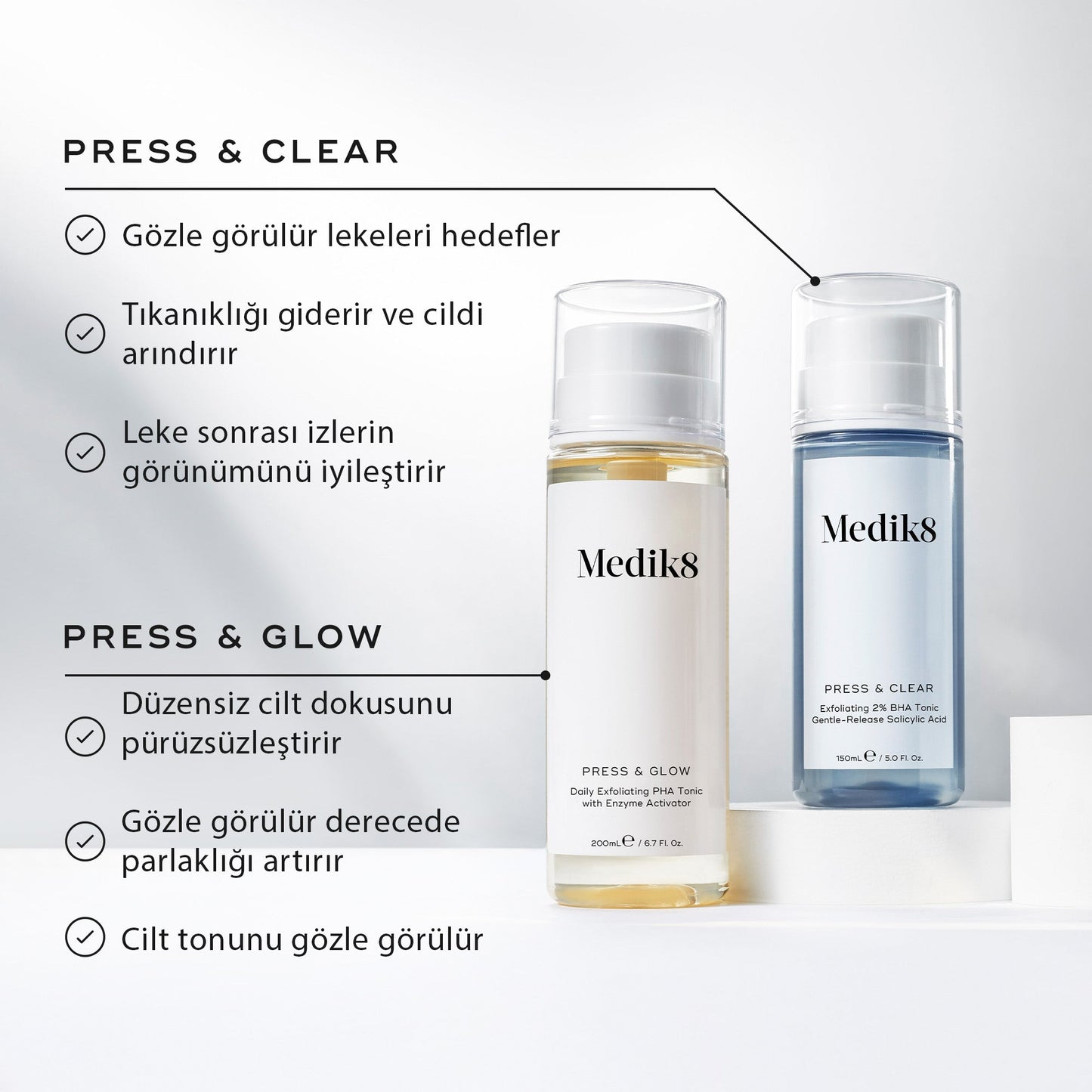 Press & Clear™ (Seyahat Boyu)