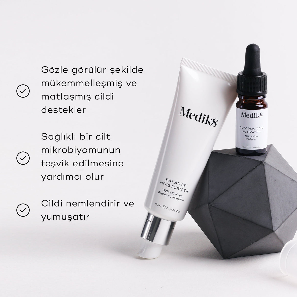 Balance Moisturiser™ & Glycolic Acid Activator™