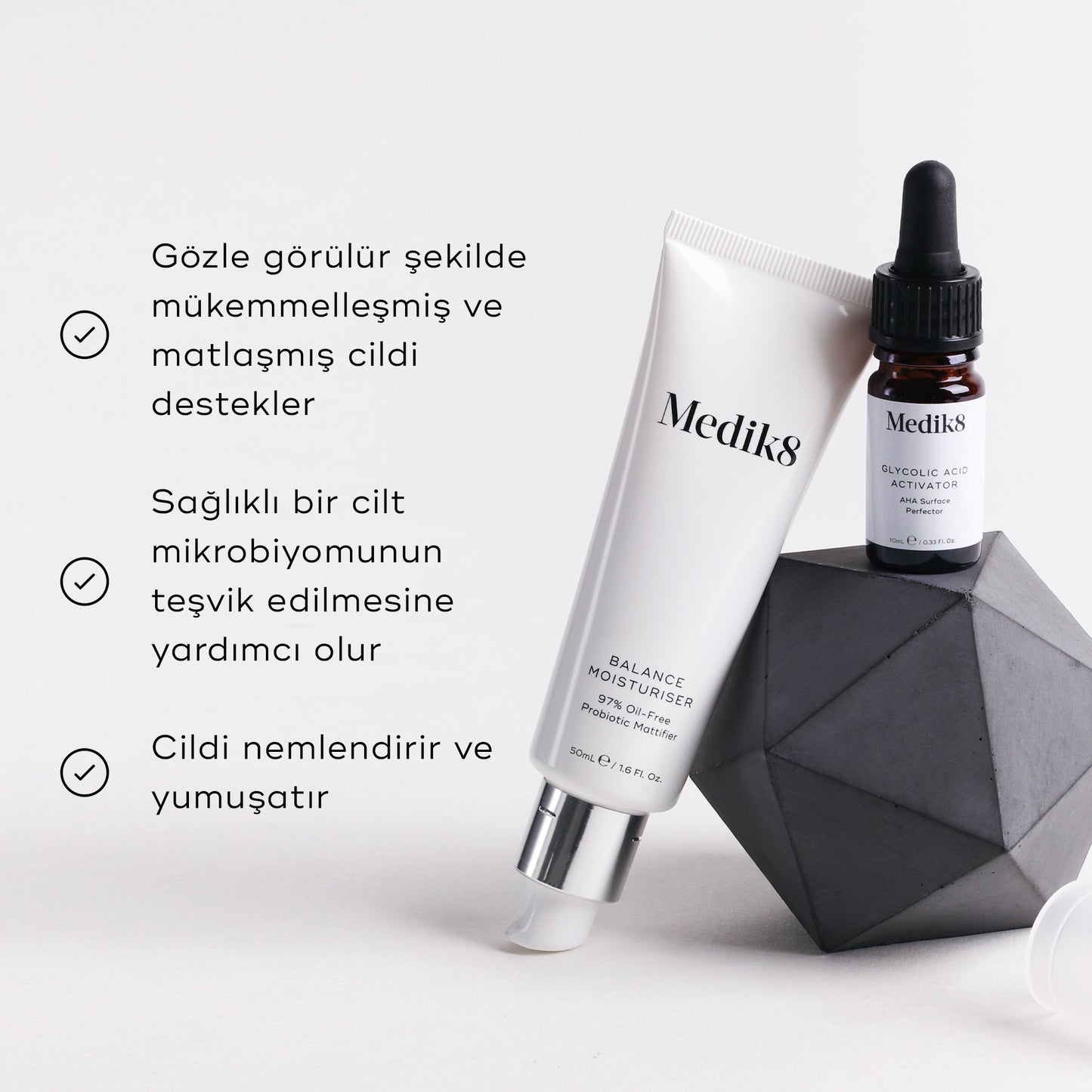 Balance Moisturiser™ & Glycolic Acid Activator™